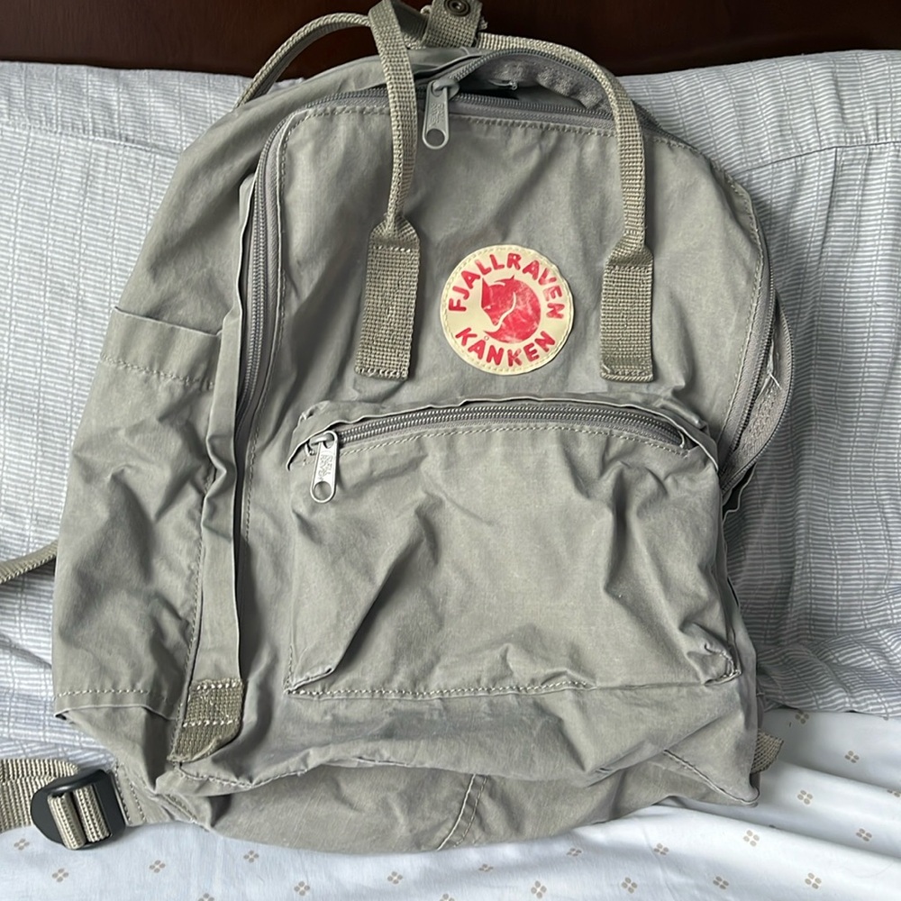 Fjallraven bag gray color (used)